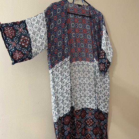 D&Y Boho Festival Kimono Women's Size OS - Picture 3 of 13